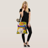 クロップのクリーム – チュウトートまたはクロスボディバッグ トートバッグ (モデル)