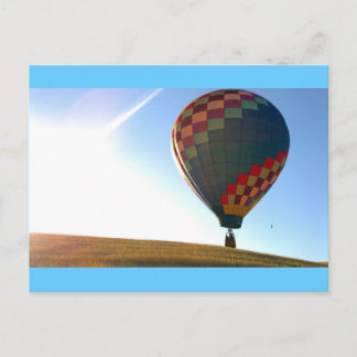 クロップの夕焼け ポストカード