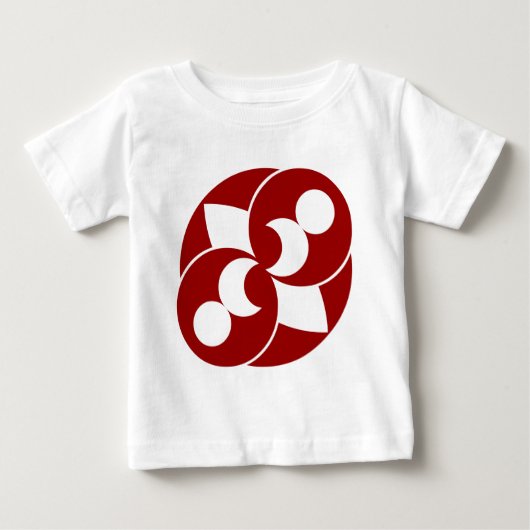 クロップサークル 03 ベビーTシャツ (正面)