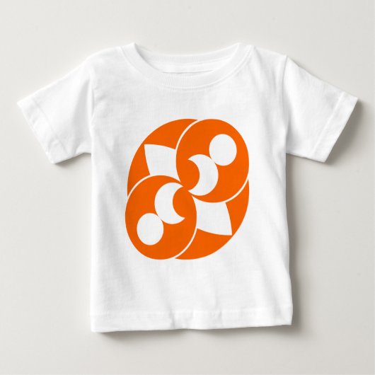 クロップサークル 03 ベビーTシャツ (正面)