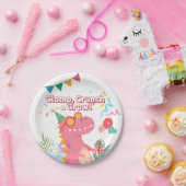 クロップ、クランチ&グロール！恐竜パーティー ペーパープレート (パーティー)