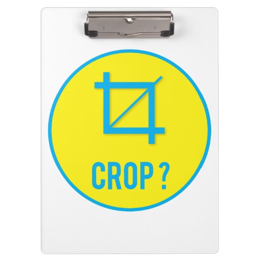 クロップ? クリップボード (正面)