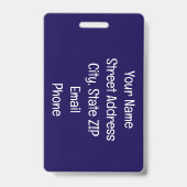 クロップ&コネクトアトランタ荷物タグバッジ バッジ (裏面)