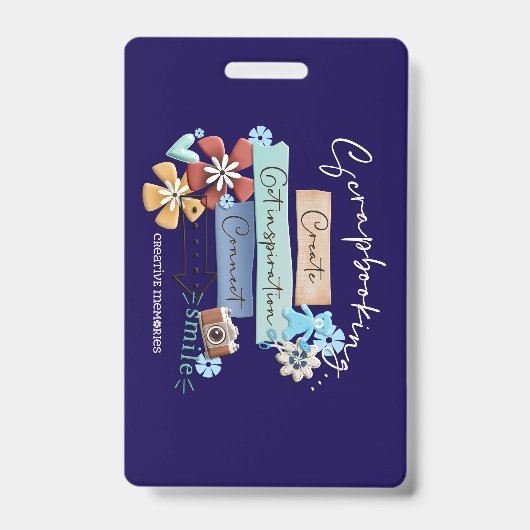 クロップ&コネクトアトランタ荷物タグバッジ バッジ (表面)