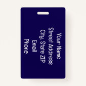 クロップ&コネクトアトランタ荷物タグバッジ バッジ (裏面)