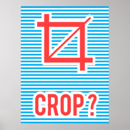 クロップ? ポスター