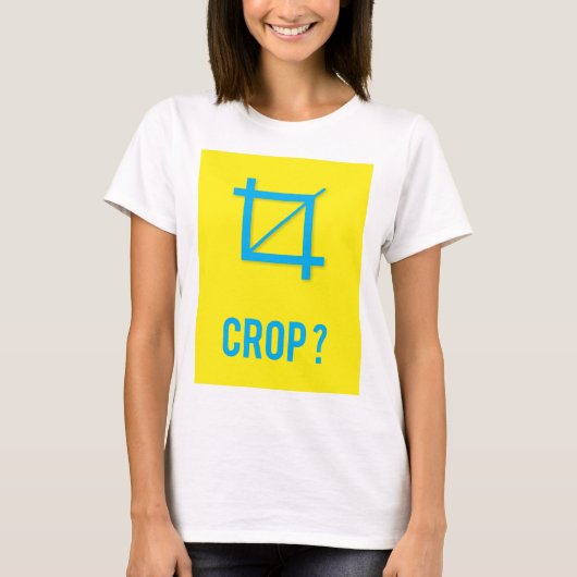 クロップ? Tシャツ (正面)