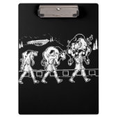 クロトンと牛のミロ – ジムやる気を起こさせる クリップボード (正面)