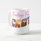 クロトン、ハドソン、ニューヨーク、ハドソンバレー コーヒーマグカップ (正面左)