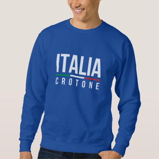 クロトーネ イタリア スウェットシャツ (正面)