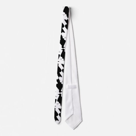 クロドリのタイ ネクタイ (裏面)