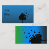 クロドリ 名刺 (正面/裏面)