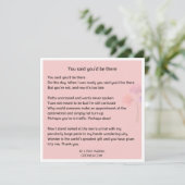 クロネアによる美しい詩ギフトカード カード (スタンド正面)