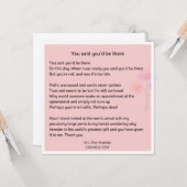 クロネアによる美しい詩ギフトカード カード (正面/裏面インサイチュ)