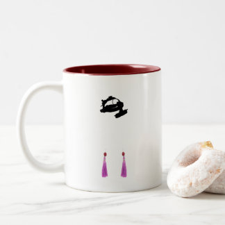 クロネアの房を持つセクシーなオプトメトロリストマグカップ ツートーンマグカップ