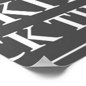 クロネコ# ポスター (角)