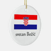 クロネーションメリークリスマスオーナメント セラミックオーナメント (右)