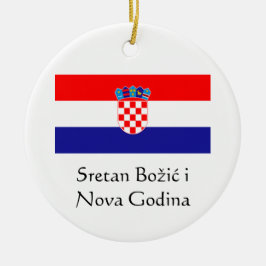 クロネーションメリークリスマス&ハッピーニューイヤーオーナメント セラミックオーナメント
