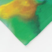 クロノス万華鏡のように千変万化するパターン フリースブランケット (角)