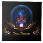 クロノダイナミックフラクタルアートタイル タイル (正面)