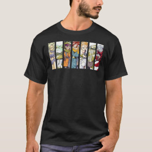 クロノトリガーのメインキャラクターアクティブTシャツ Tシャツ