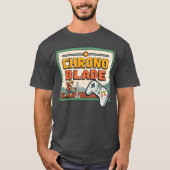 クロノブレイド レトロビデオゲーム Tシャツ (正面)