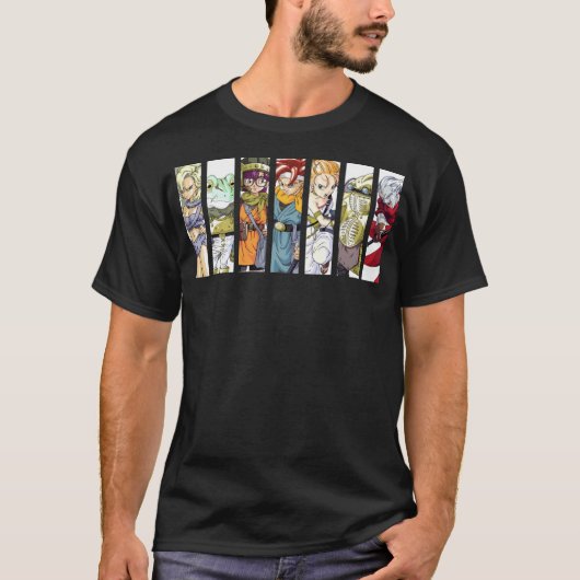 クロノ・トリガー メインキャラクター Tシャツ (正面)