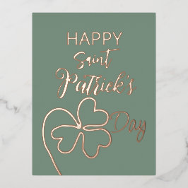 クロバミニマルーリーフ/サンパトリックの日 箔シーズンポストカード
