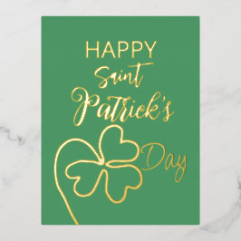 クロバミニマルーリーフ/サンパトリックの日 箔シーズンポストカード