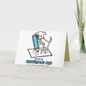 クロバーゾンビ層ハロウィーンのトンキン猫 カード (裏面)