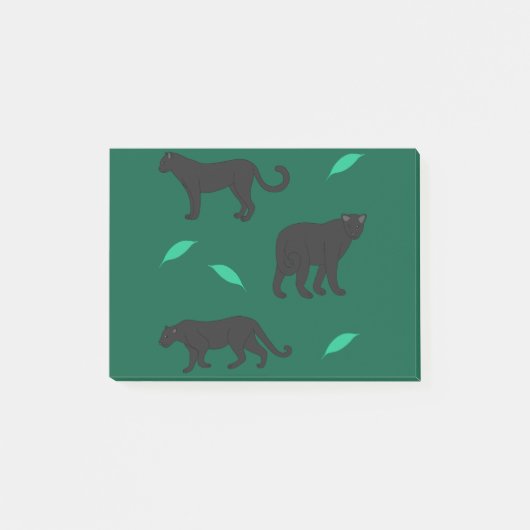 クロヒョウ ポストイット (正面)