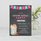 クロフィッシュは、性別を表す招待をゆでます 招待状 (スタンド正面)