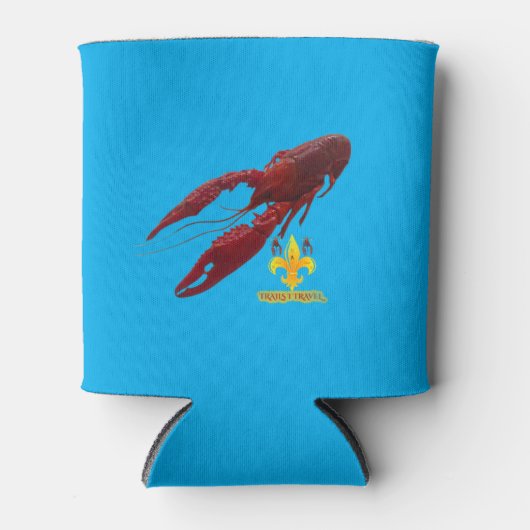 クロフィッシュアート 缶クーラー (正面)