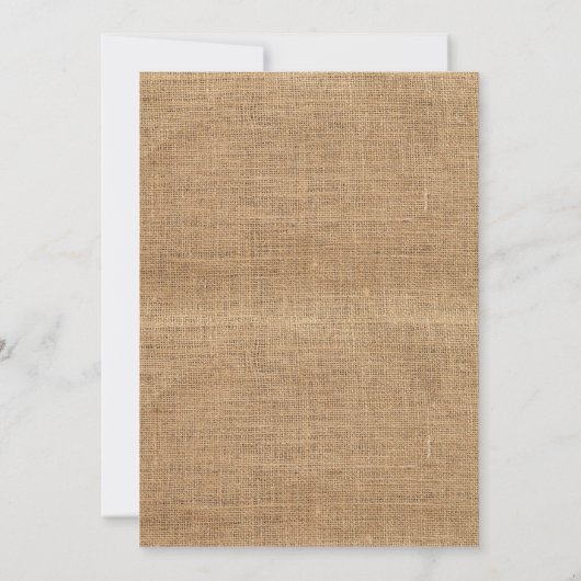 クロフィッシュカップルのウェディングシャワー 招待状 (裏面)