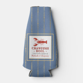 クロフィッシュシーフードブルー婚約パーティ ボトルクーラー