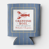 クロフィッシュシーフードブルー婚約パーティ 缶クーラー (正面)