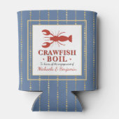 クロフィッシュシーフードブルー婚約パーティ 缶クーラー (裏面)