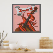 クロフィッシュジャズ ポスター (キッチン)