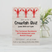 クロフィッシュボイルサマーパーティの招待状 招待状 (スタンド正面)
