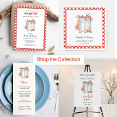 クロフィッシュボイルシーフード婚約パーティ招待 招待状