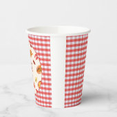クロフィッシュボイルピクニックパーティーお祝いかわいい 紙コップ (左)