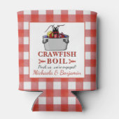 クロフィッシュボイルロブスターバーベキュー婚約パーティ 缶クーラー (裏面)