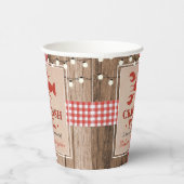 クロフィッシュボイルロブスター婚約パーティ 素朴 紙コップ (右)