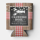 クロフィッシュボイルロブスター素朴婚約パーティ 缶クーラー (正面)