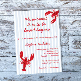 クロフィッシュボイル婚約愛Bayou 招待状