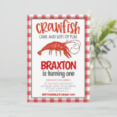 クロフィッシュボイル最初の誕生日招待状 招待状 (スタンド正面)