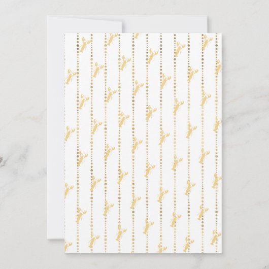 クロフィッシュボイル特殊イベント誕生日 招待状 (裏面)