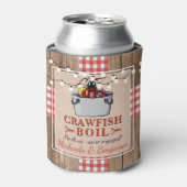 クロフィッシュボイル素朴カップル婚約パーティ 缶クーラー (缶正面)