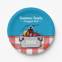 クロフィッシュ年間家族のパーティーピクニック