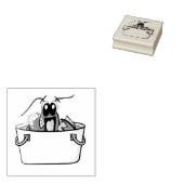 クロフィッシュ年間家族のパーティーピクニック ラバースタンプ (押印)